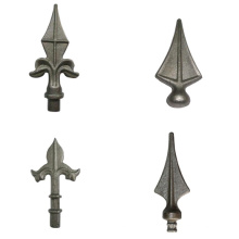 Decorative-forged-iron-spear-top-arrowheads for Wrought iron fence or Wrought iron gate